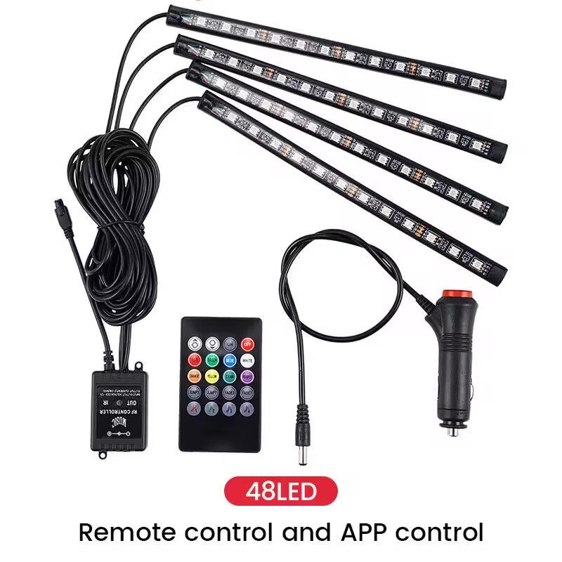 LED Strip Lights USB 48LED (Remote Control / APP Control)