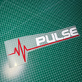 Window Sticker Large Pulse 400mm / 600mm