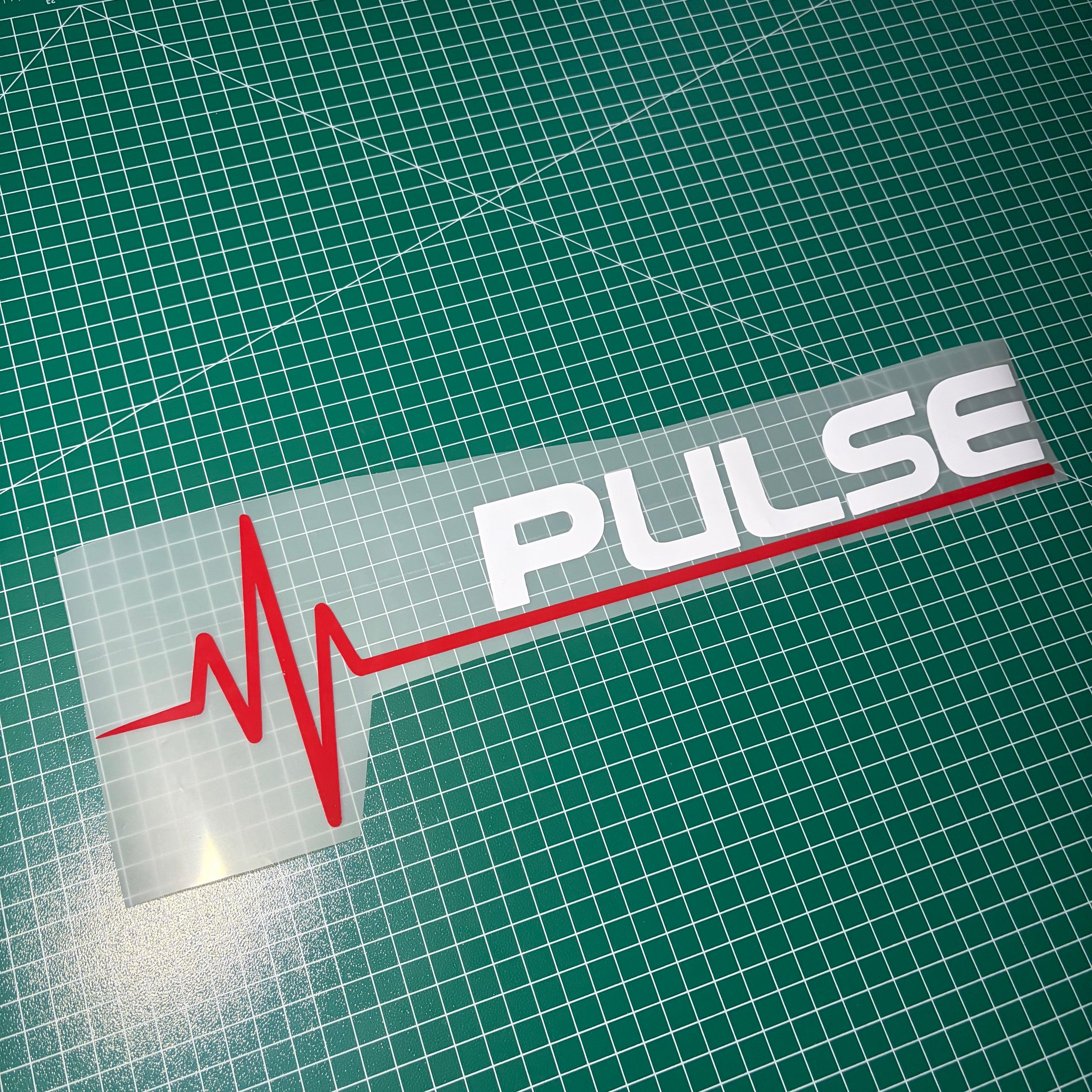 Window Sticker Large Pulse 400mm / 600mm