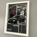 Car Poster A3 Size (Choose Car)