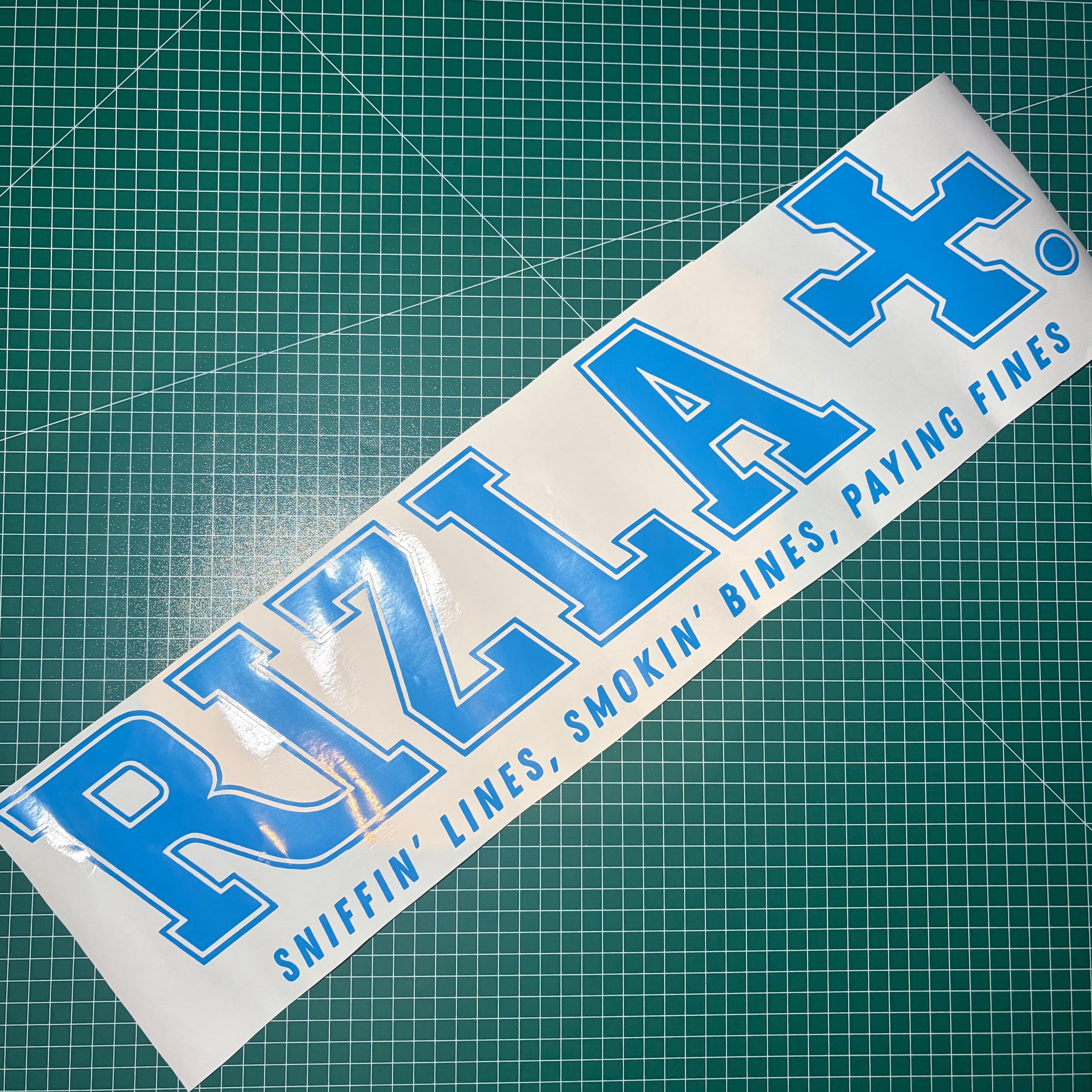 Window Sticker Large Rizla Plus 600mm