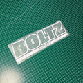 Window Sticker Small Boltz Customs