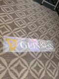 Window Sticker Large Guinness 400mm / 600mm