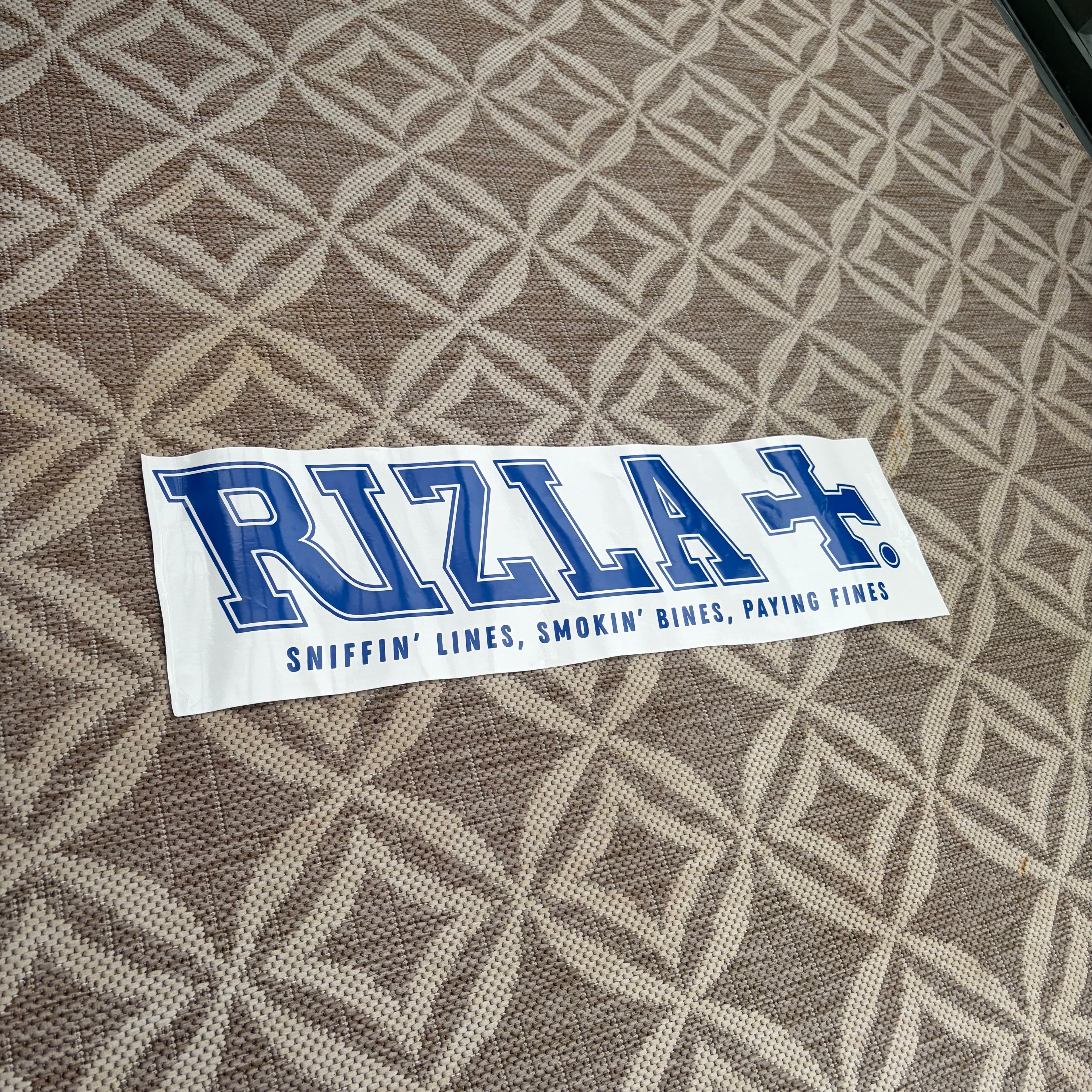 Window Sticker Large Rizla Plus 600mm