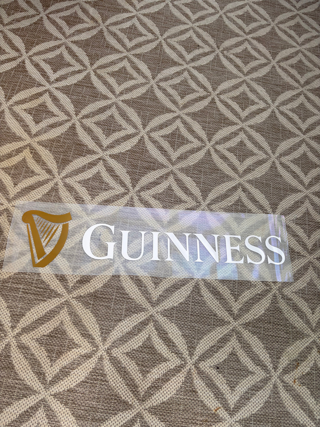Window Sticker Large Guinness 400mm / 600mm