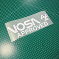 Window Sticker Small VOSA Approved