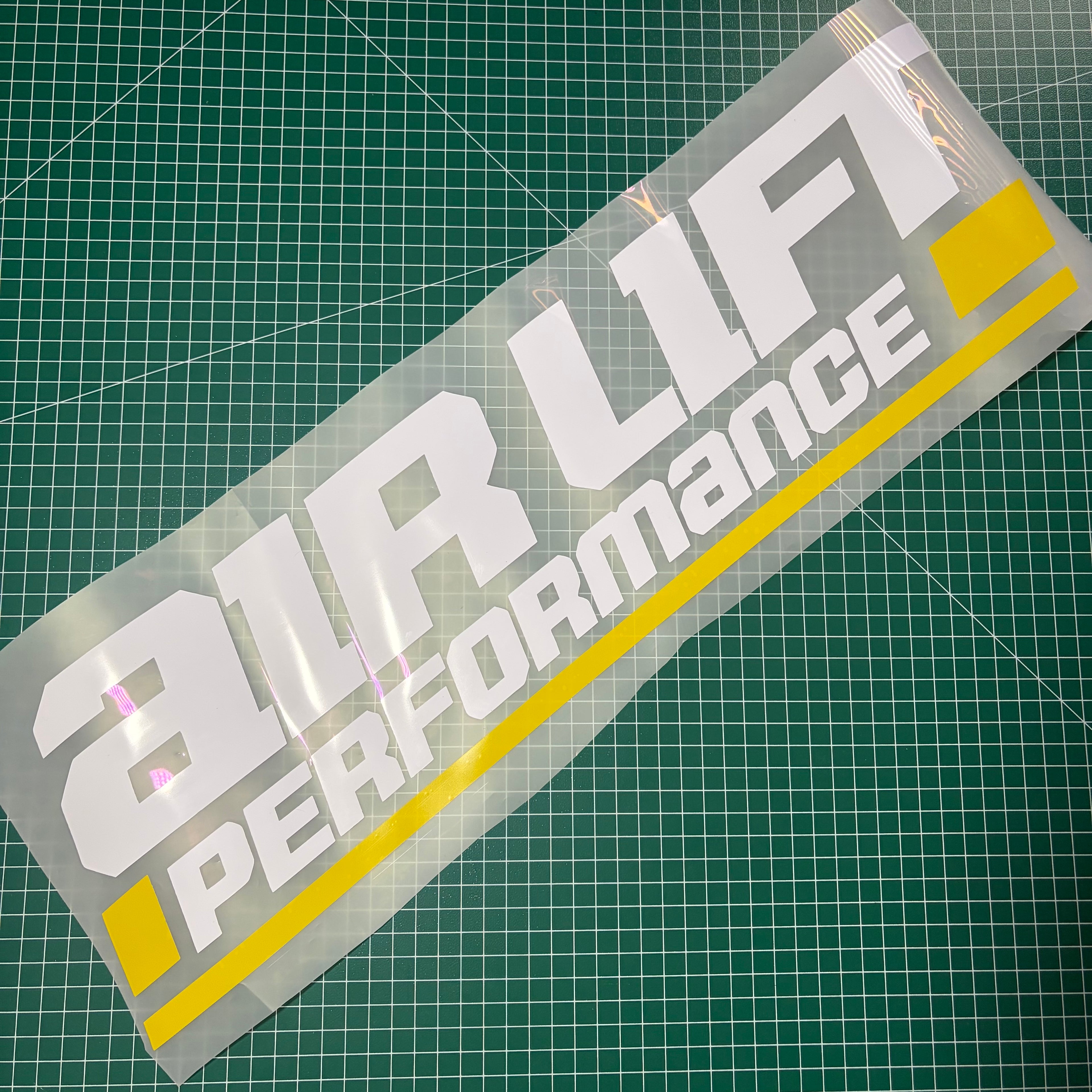 Window Sticker Large Air Lift Performance 600mm