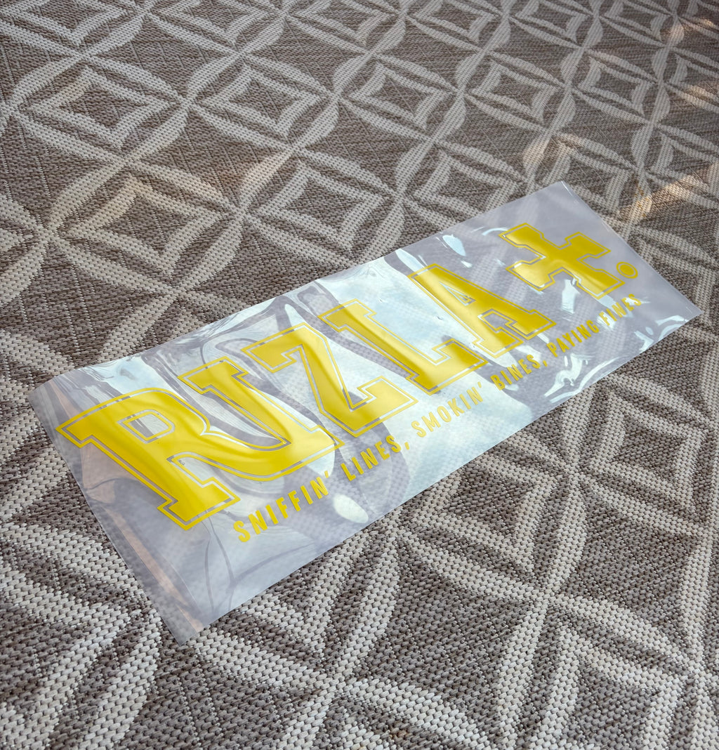 Window Sticker Large Rizla Plus 600mm
