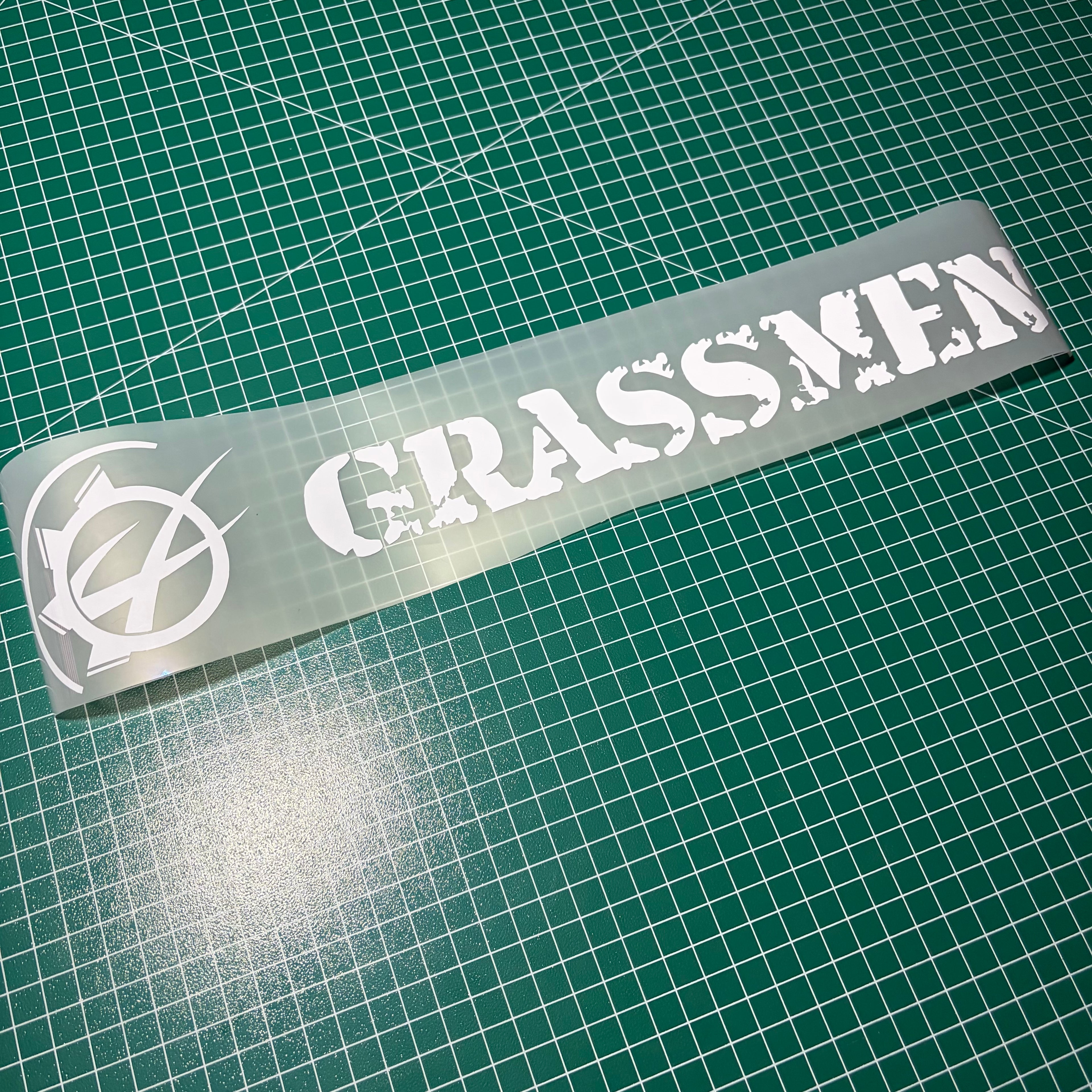 Window Sticker Large Grassmen 400mm / 600mm