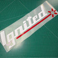 Window Sticker Large Ignited 600mm