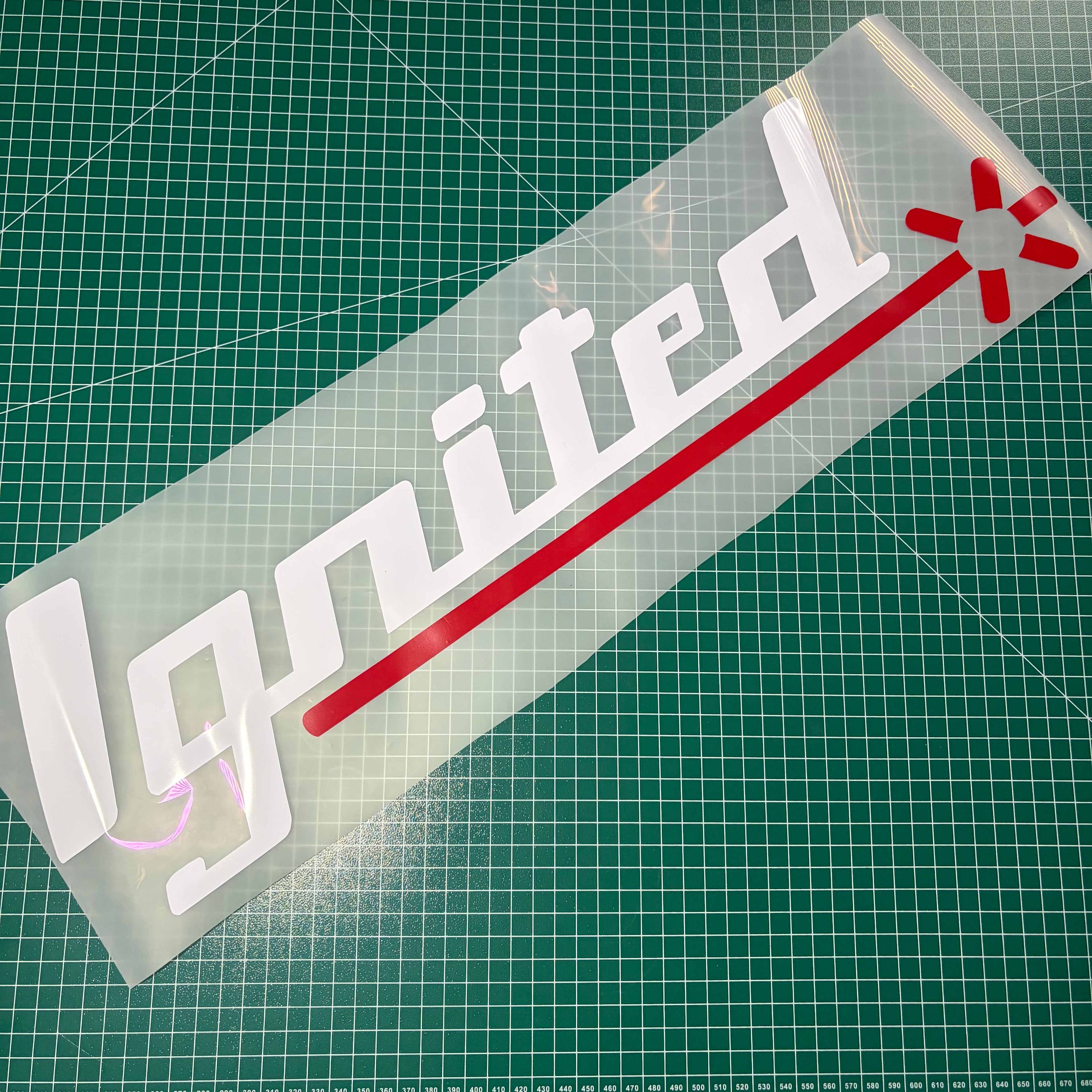 Window Sticker Large Ignited 600mm