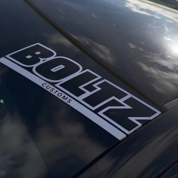 Window Sticker Small Boltz Customs