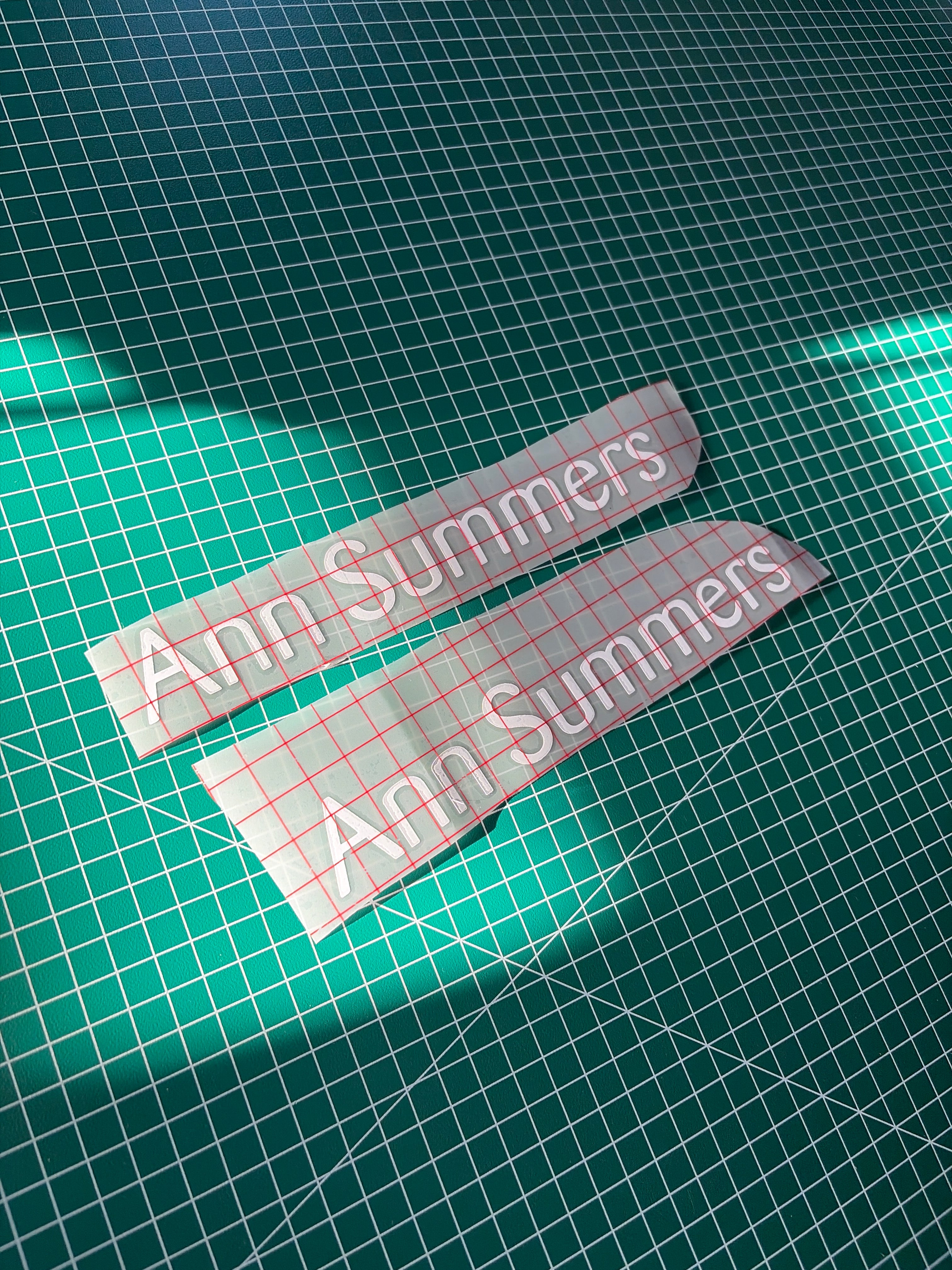 Window Sticker Small Ann Summers CUSTOM ORDER