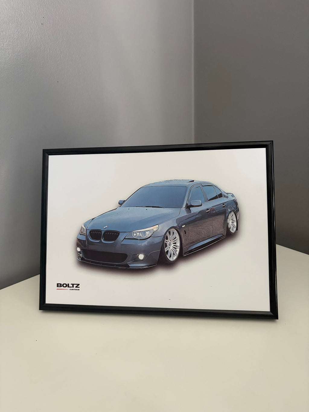 Car Poster A4 BMW E60