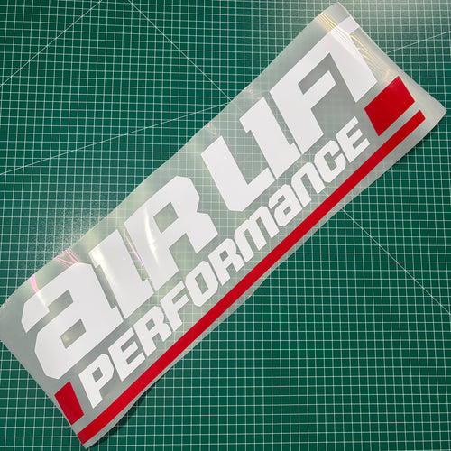 Window Sticker Large Air Lift Performance 600mm