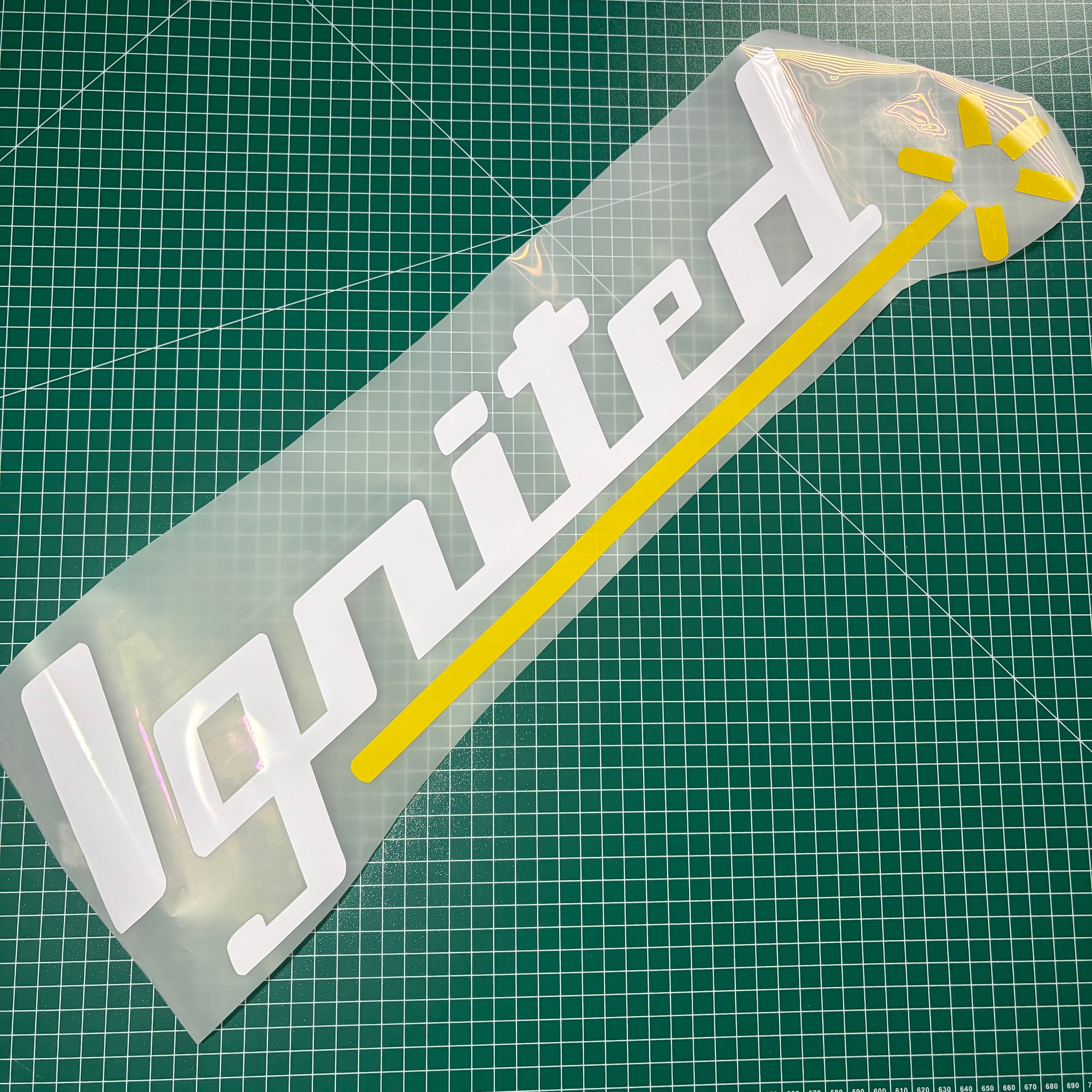Window Sticker Large Ignited 600mm