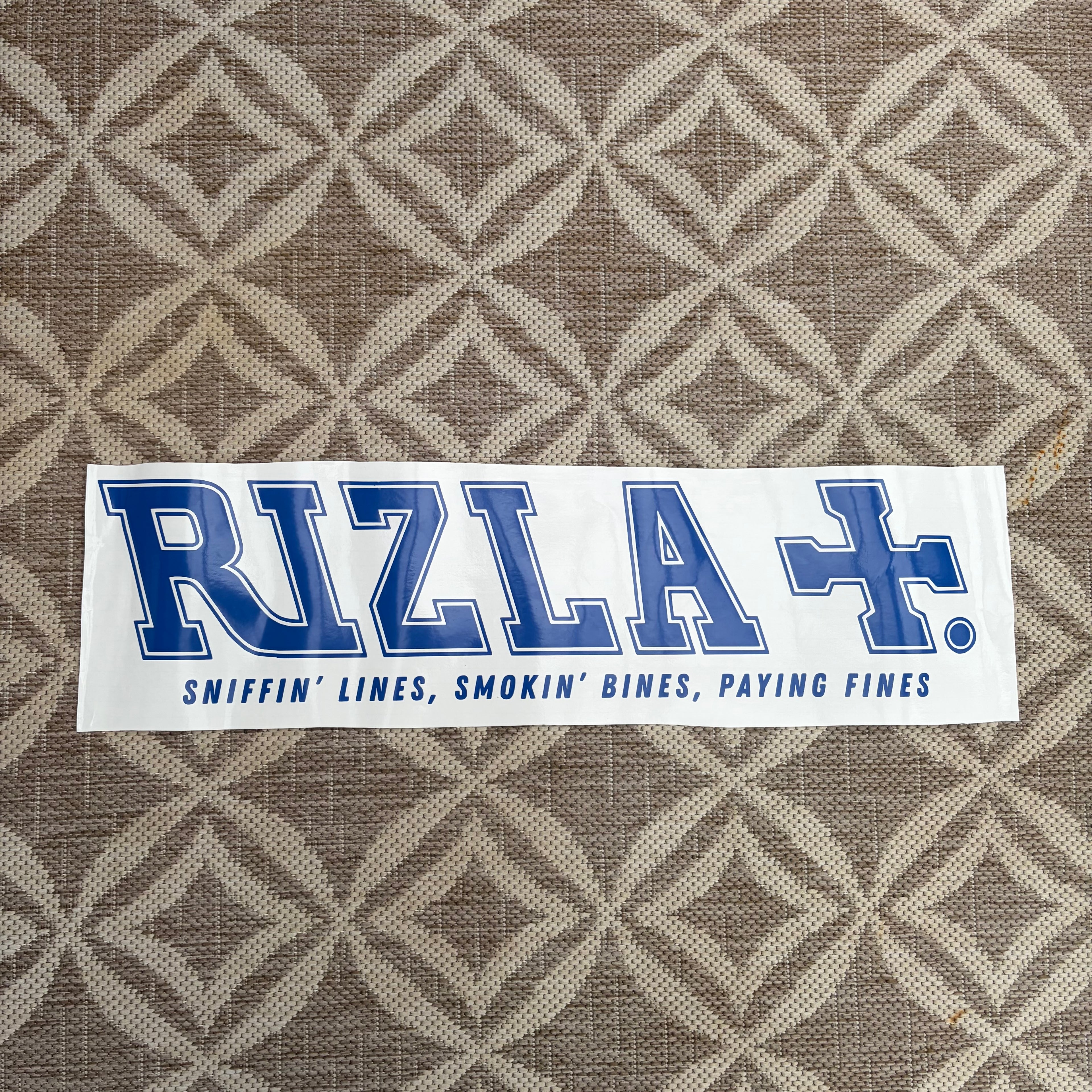 Window Sticker Large Rizla Plus 600mm