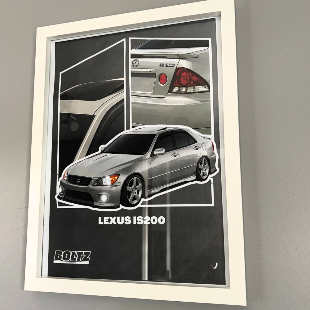 Car Poster A3 Size (Choose Car)