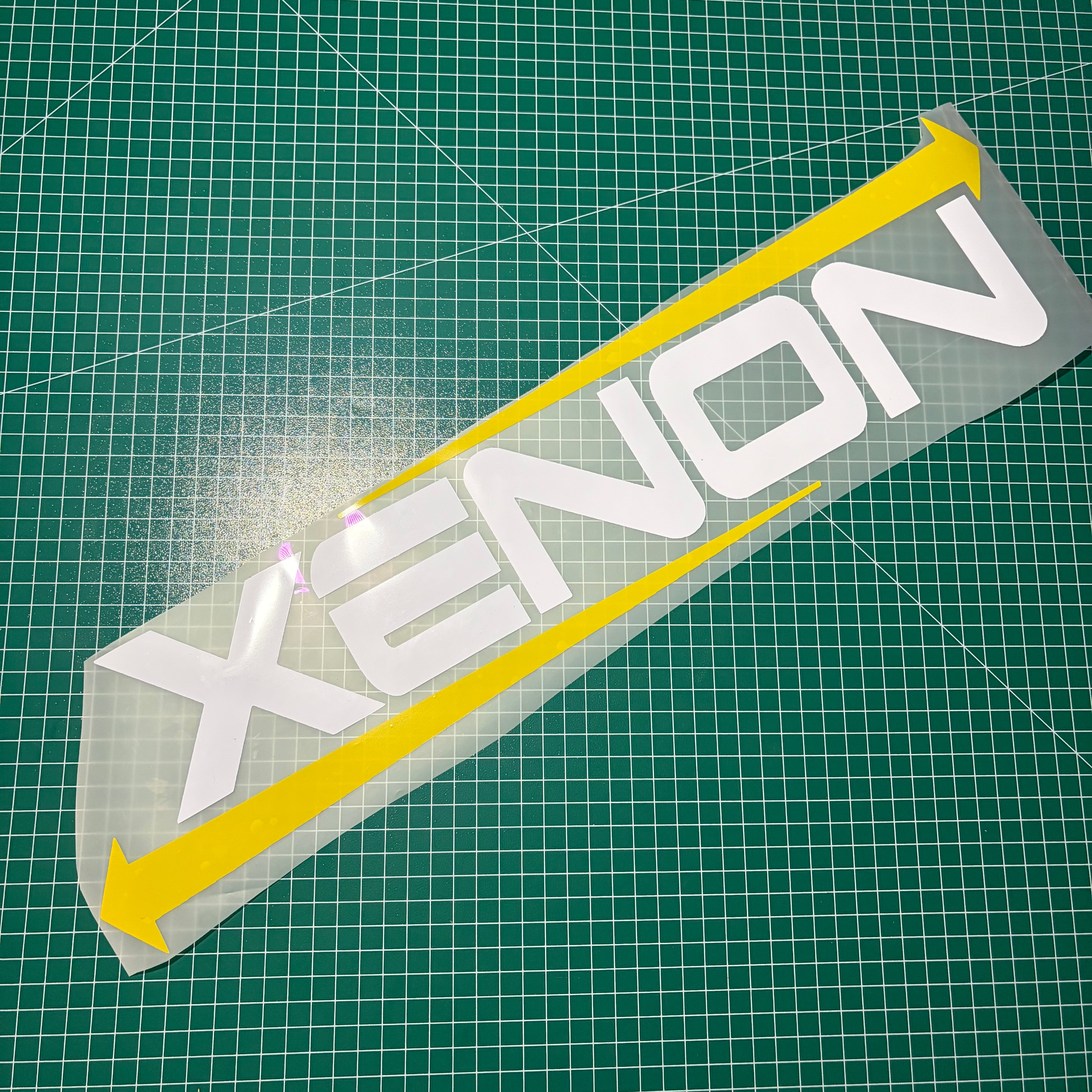 Window Sticker Large Xenon 600mm