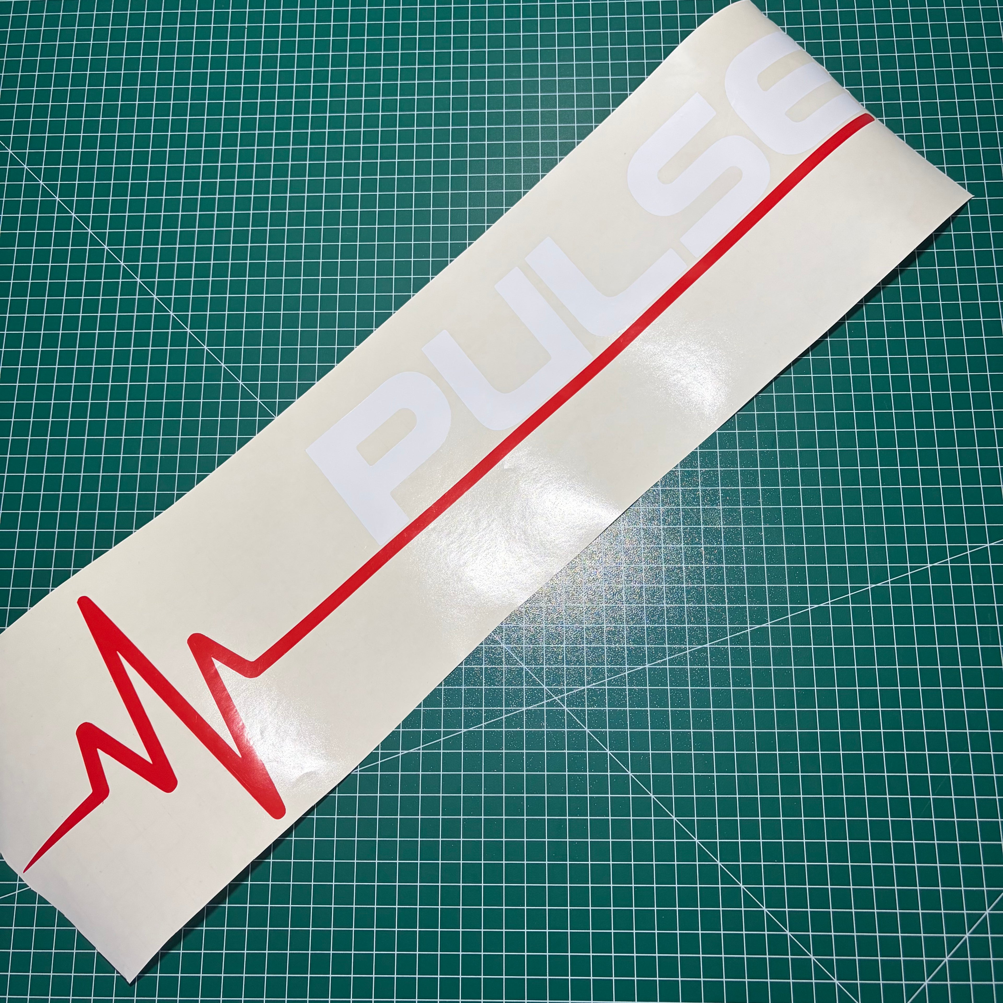 Window Sticker Large Pulse 400mm / 600mm
