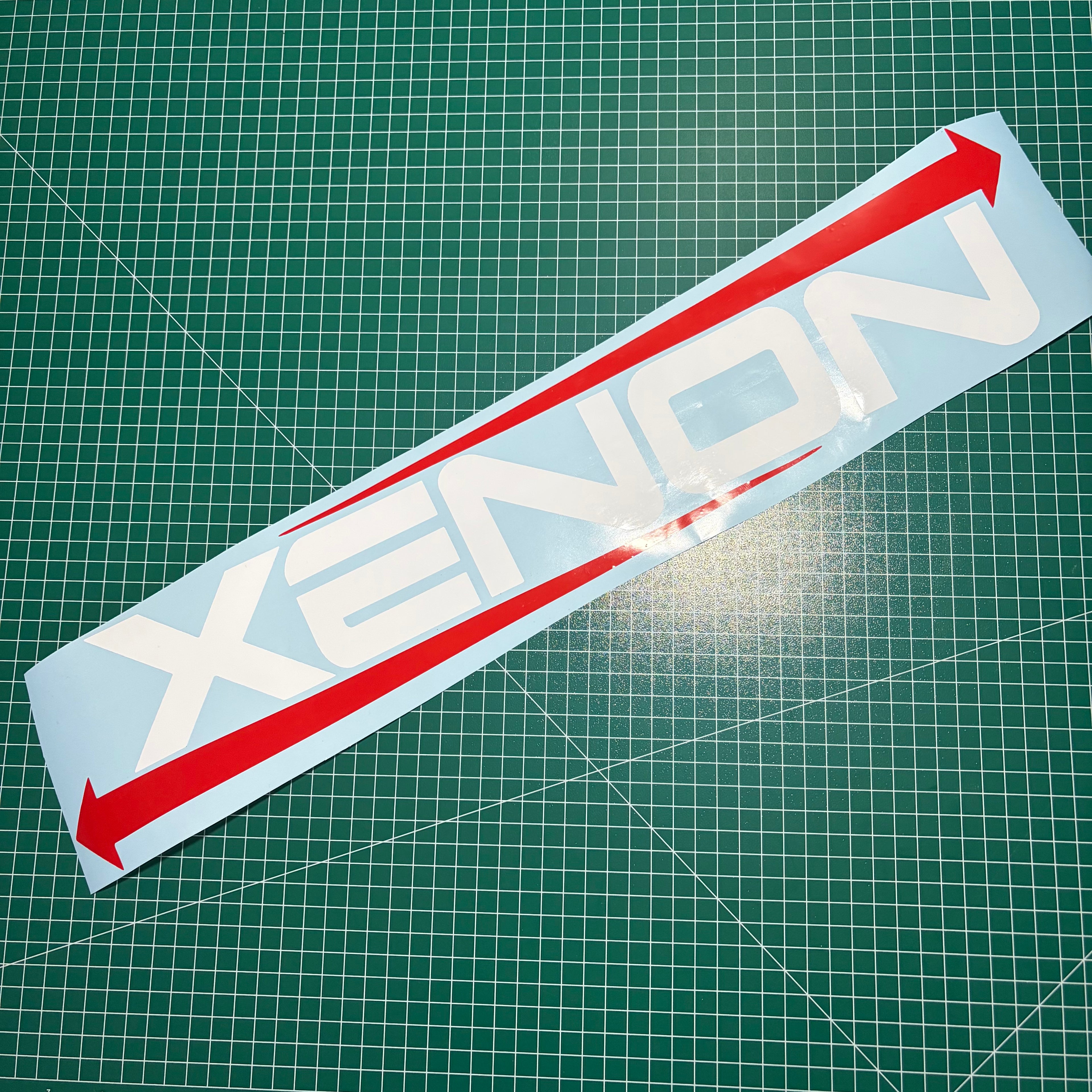 Window Sticker Large Xenon 600mm