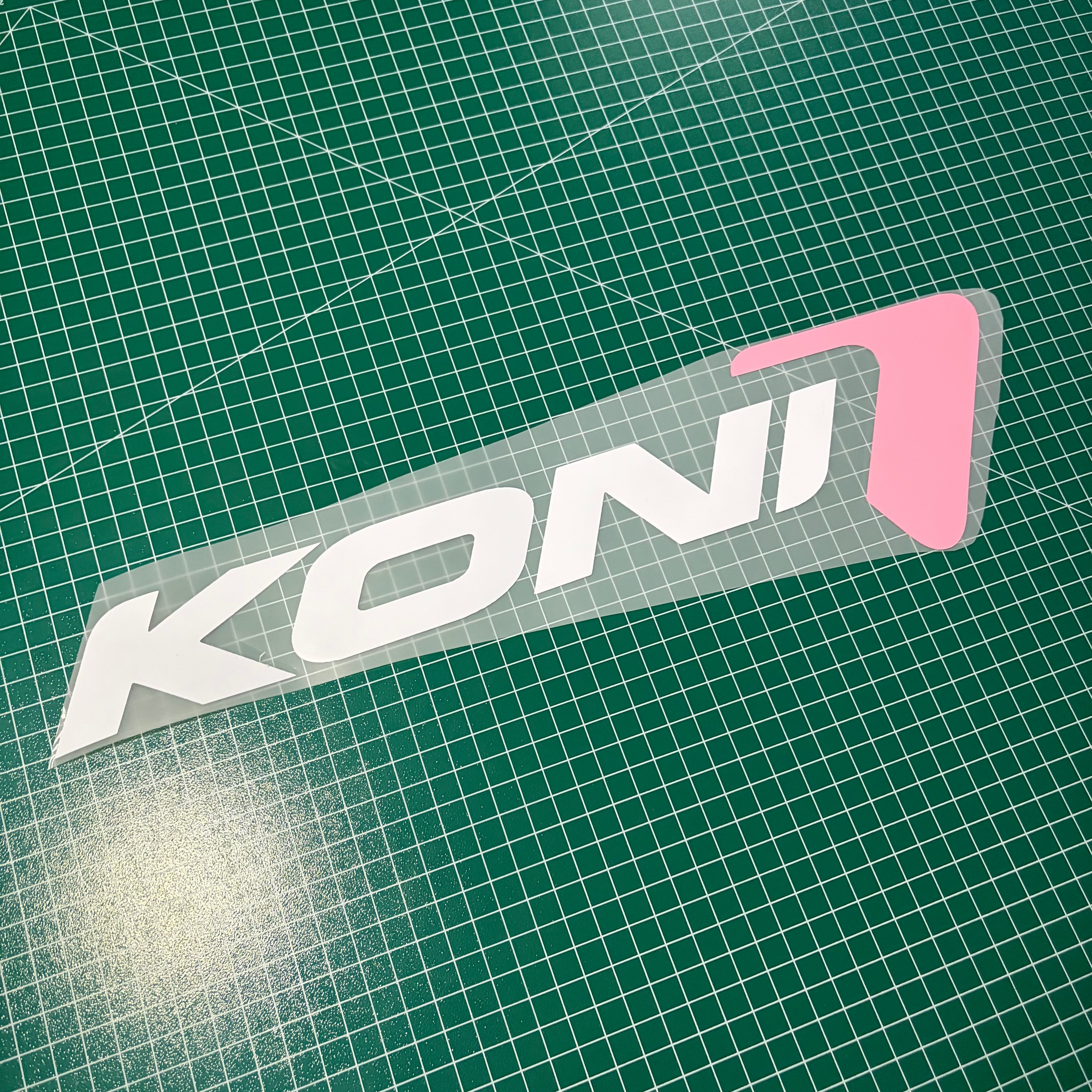 Window Sticker Large Koni 400mm / 600mm