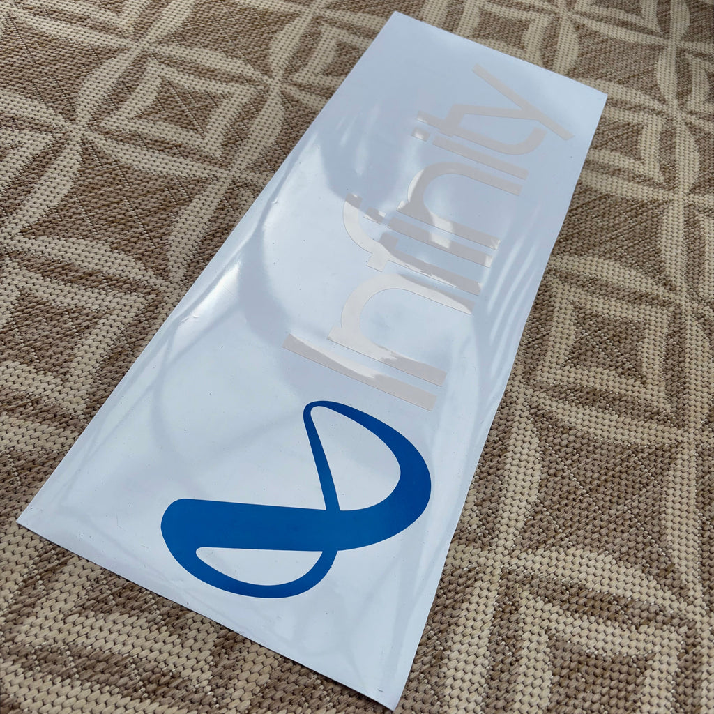 Window Sticker Large Infinity 400mm / 600mm