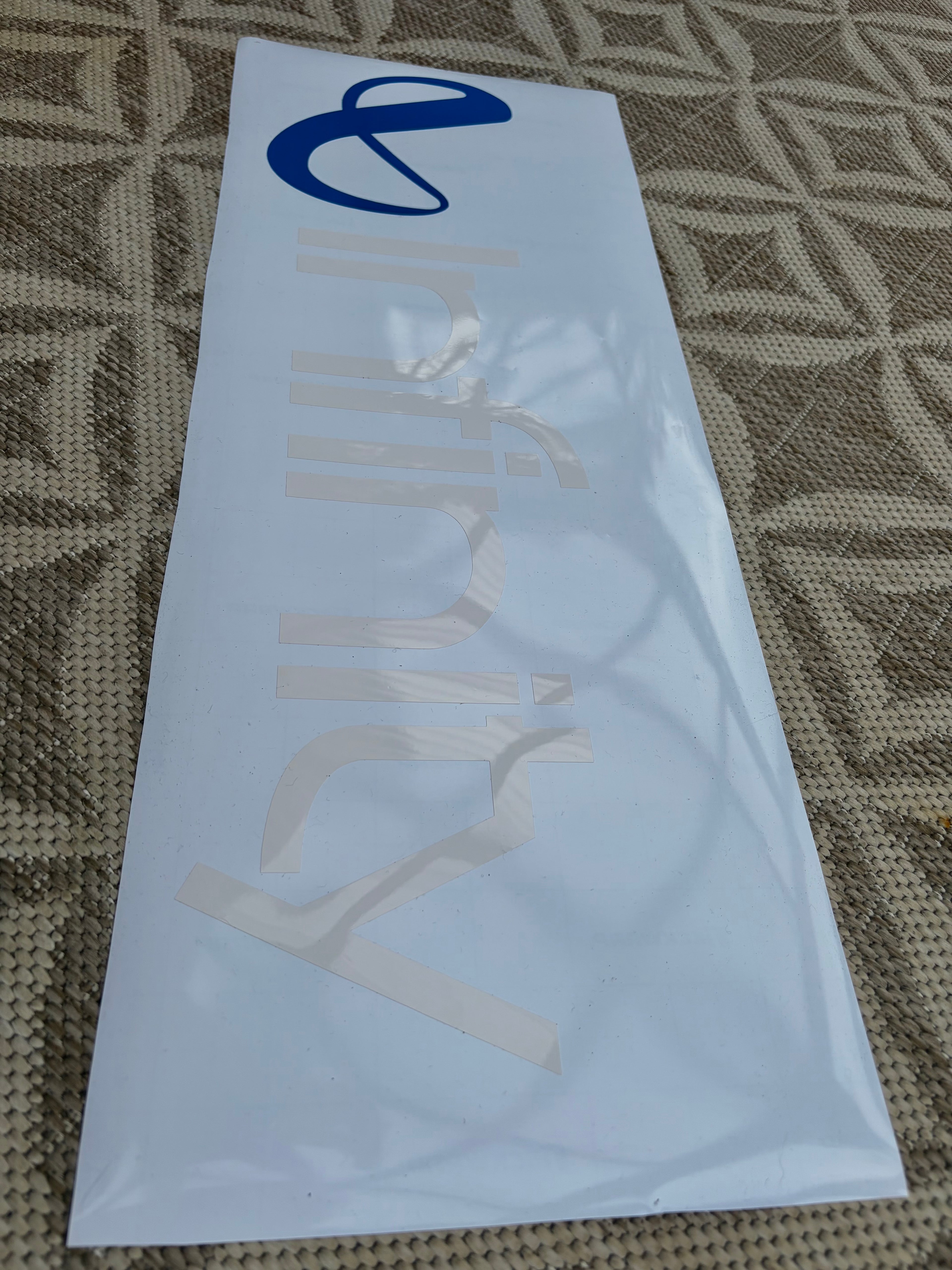 Window Sticker Large Infinity 400mm / 600mm