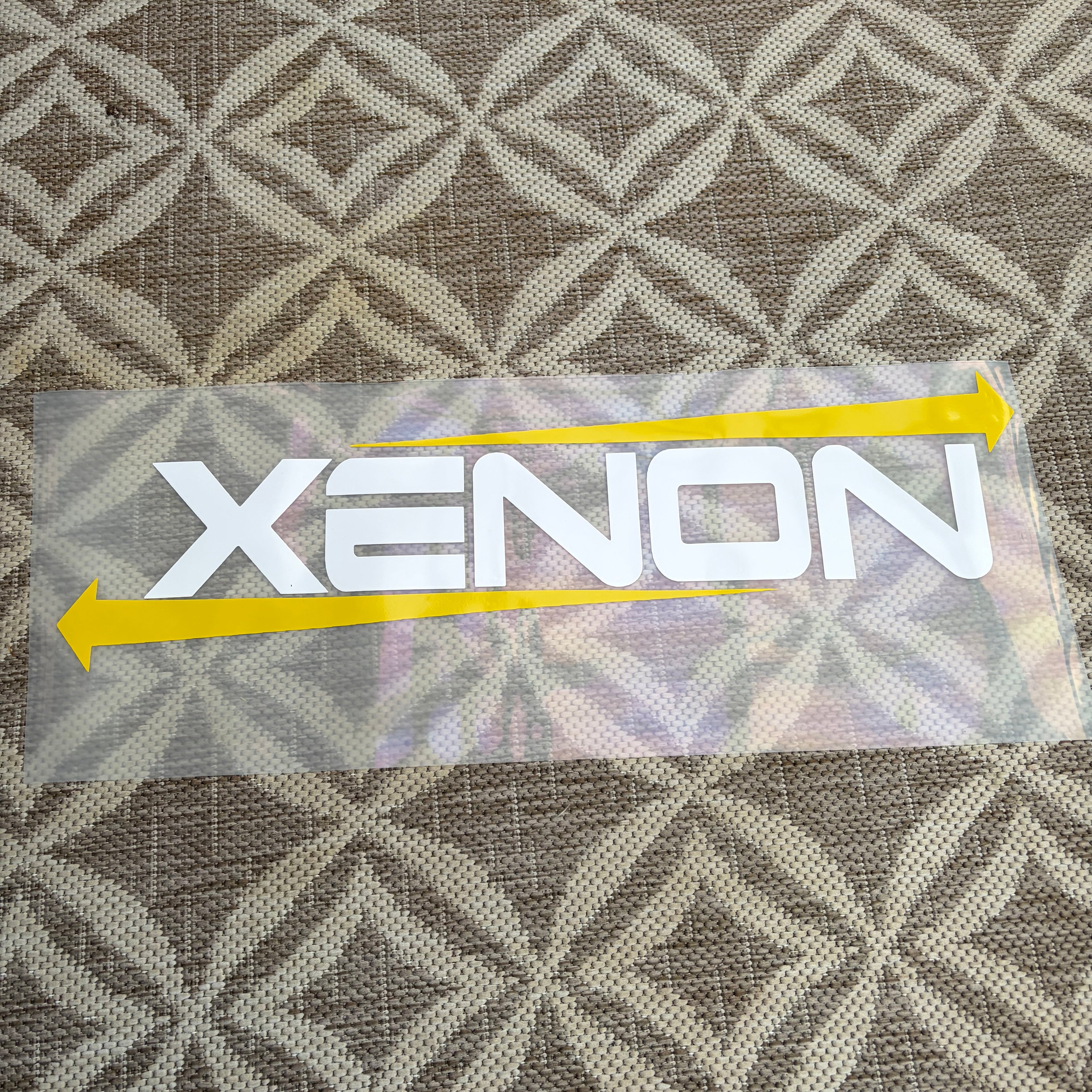 Window Sticker Large Xenon 400mm / 600mm