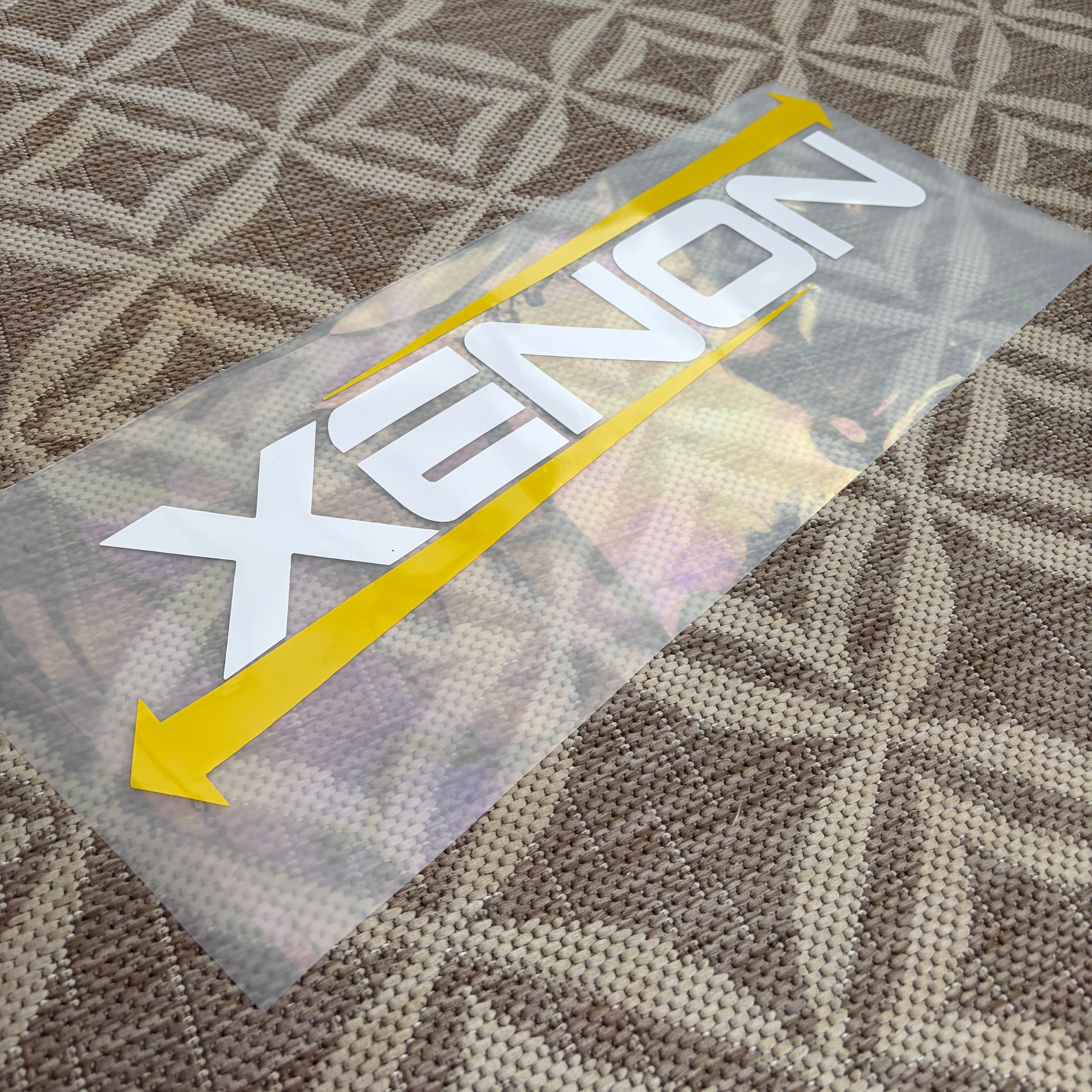 Window Sticker Large Xenon 400mm / 600mm